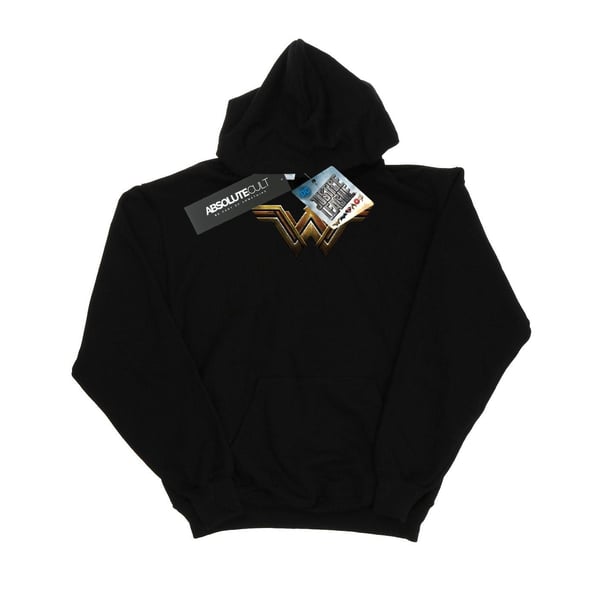 DC Comics Mens Justice League Movie Wonder Woman Emblem Hoodie