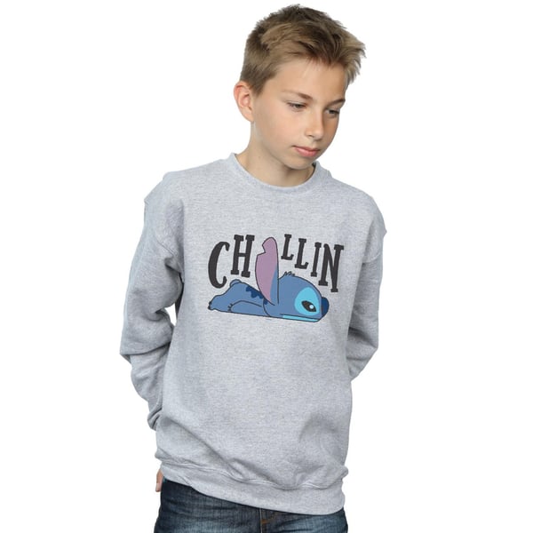 Disney Boys Lilo And Stitch Chillin Sweatshirt