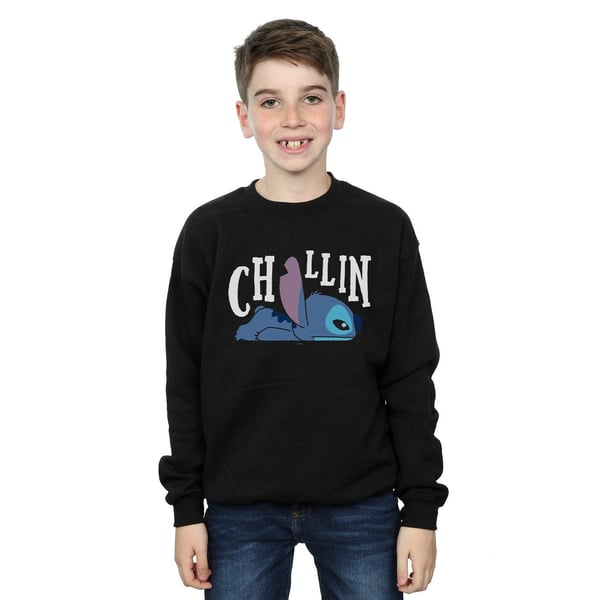 Disney Boys Lilo And Stitch Chillin Sweatshirt