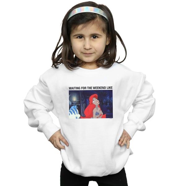 Disney Girls The Little Mermaid Waiting For The Weekend Sweatshirt