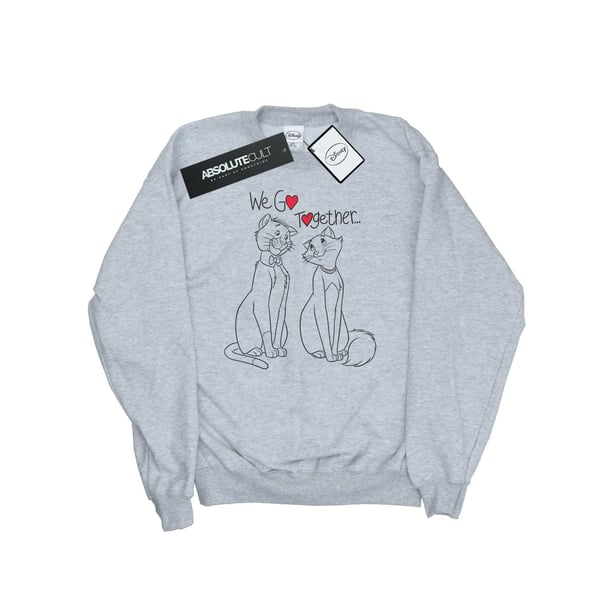 Disney Womens/Ladies Aristocats We Go Together Sweatshirt