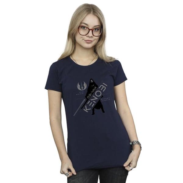 Star Wars Womens/Ladies Obi-Wan Kenobi Jedi Knight Cotton T-Shirt
