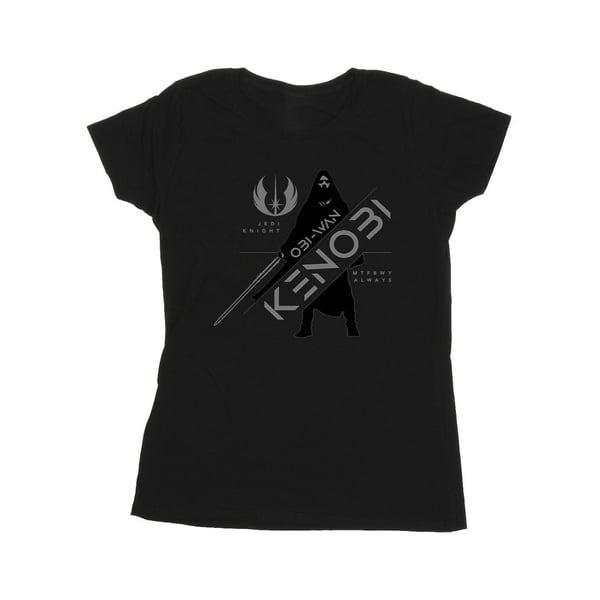 Star Wars Womens/Ladies Obi-Wan Kenobi Jedi Knight Cotton T-Shirt