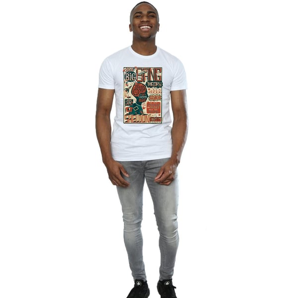 Big Bang Theory Mens Infographic Poster T-Shirt