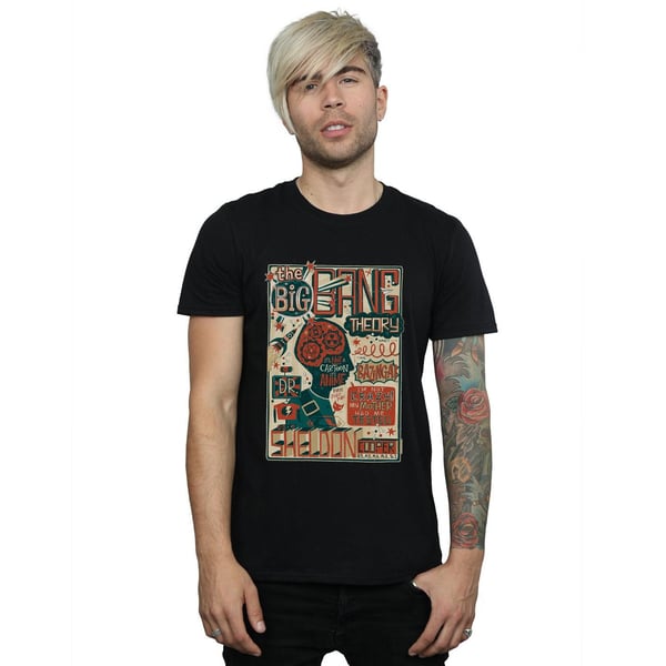 Big Bang Theory Mens Infographic Poster T-Shirt