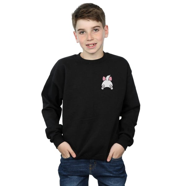 Disney Boys Aristocats Marie Backside Breast Print Sweatshirt