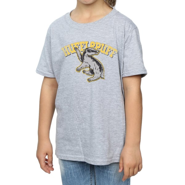 Harry Potter Girls Hufflepuff Cotton T-Shirt