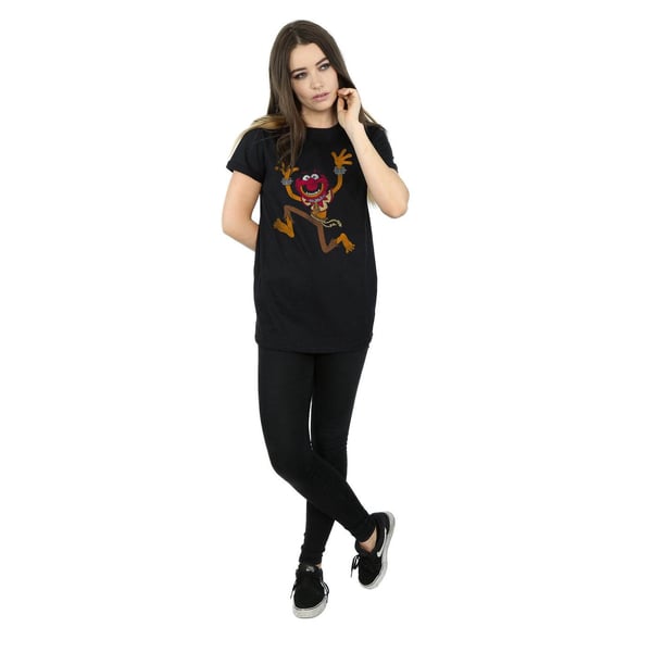 The Muppets Womens/Ladies Classic Animal Cotton Boyfriend T-Shirt