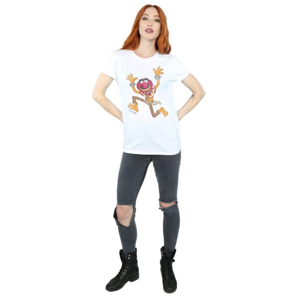 The Muppets Womens/Ladies Classic Animal Cotton Boyfriend T-Shirt