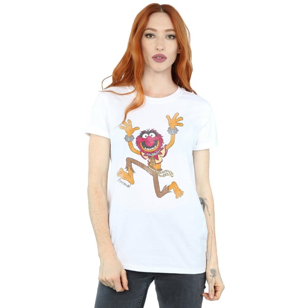 The Muppets Womens/Ladies Classic Animal Cotton Boyfriend T-Shirt