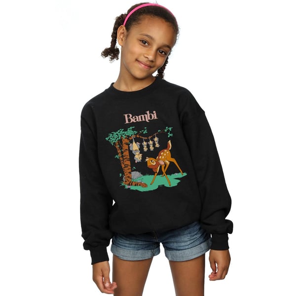 Disney Girls Bambi Tilted Up Sweatshirt