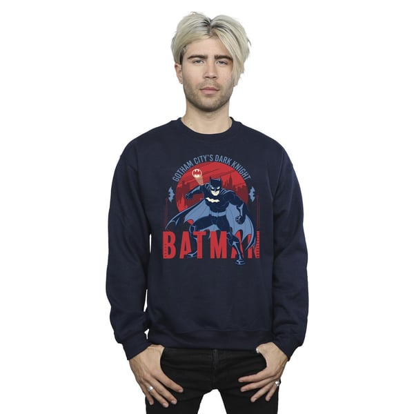 DC Comics Mens Batman Gotham City Sweatshirt