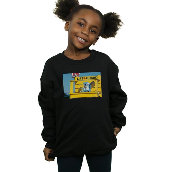 Disney Girls Lilo And Stitch Life Guard Sweatshirt