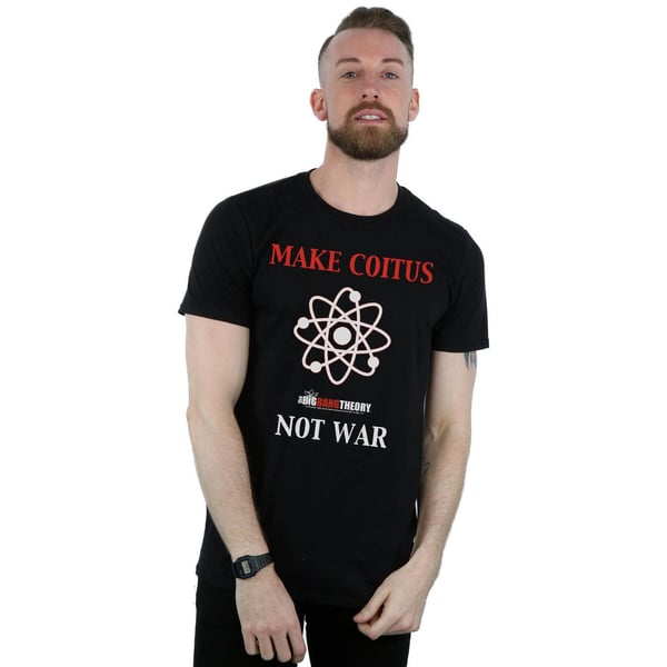 The Big Bang Theory Mens Make Coitus Not War T-Shirt