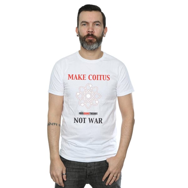 The Big Bang Theory Mens Make Coitus Not War T-Shirt