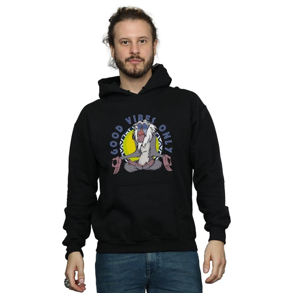 Disney Mens The Lion King Rafiki Good Vibes Only Hoodie