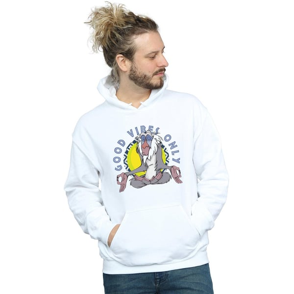 Disney Mens The Lion King Rafiki Good Vibes Only Hoodie
