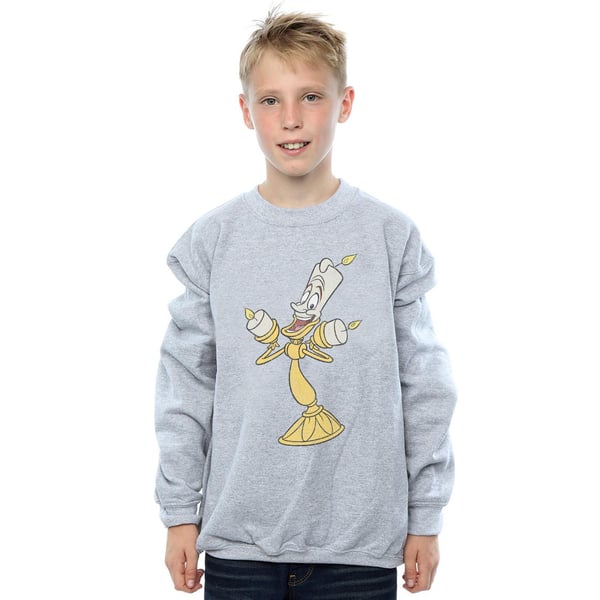 Disney Boys Beauty And The Beast Lumiere Distressed Sweatshirt
