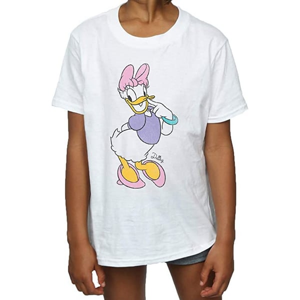 Disney Klassisk Daisy Duck T-shirt i bomull för flickor