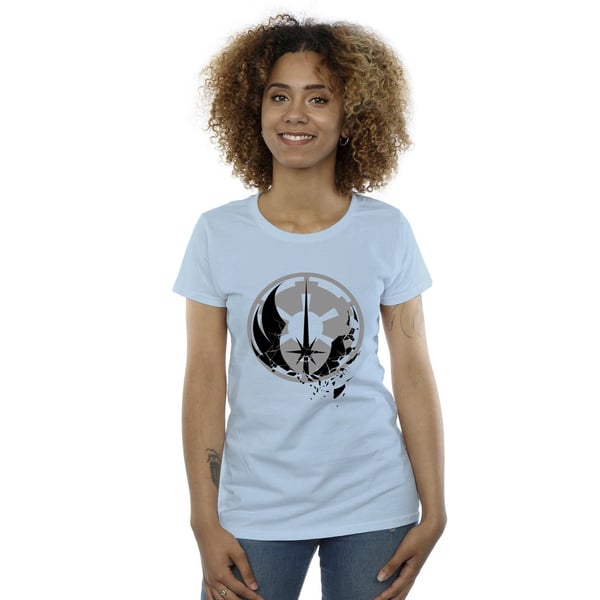 Star Wars Womens/Ladies Obi-Wan Kenobi Fractured Logos Cotton T-Shirt