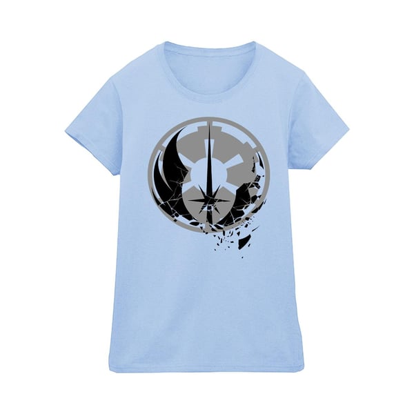 Star Wars Womens/Ladies Obi-Wan Kenobi Fractured Logos Cotton T-Shirt