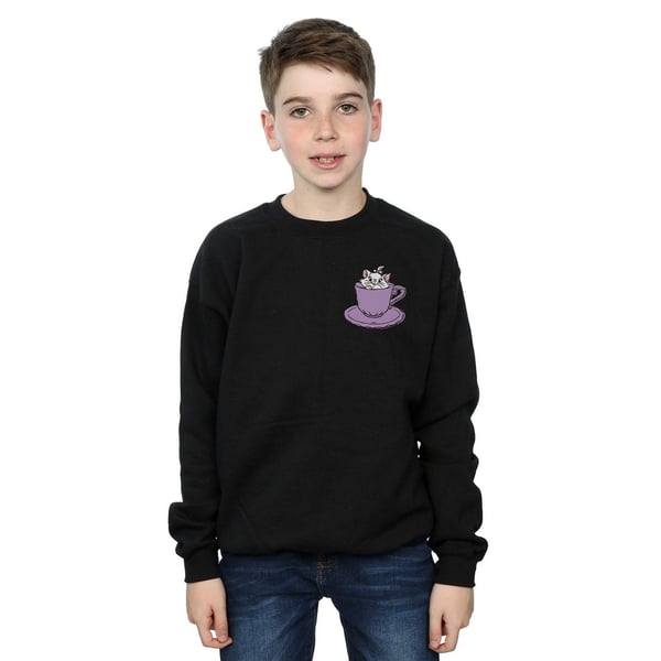 Disney Boys Aristocats Marie In Cup Breast Print Sweatshirt