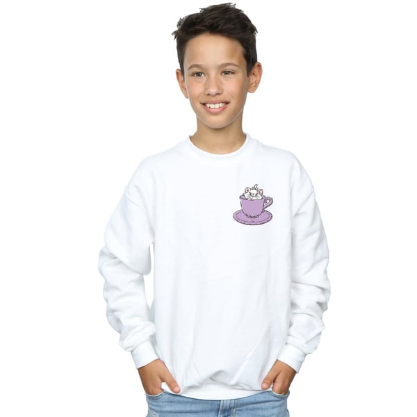 Disney Boys Aristocats Marie In Cup Breast Print Sweatshirt