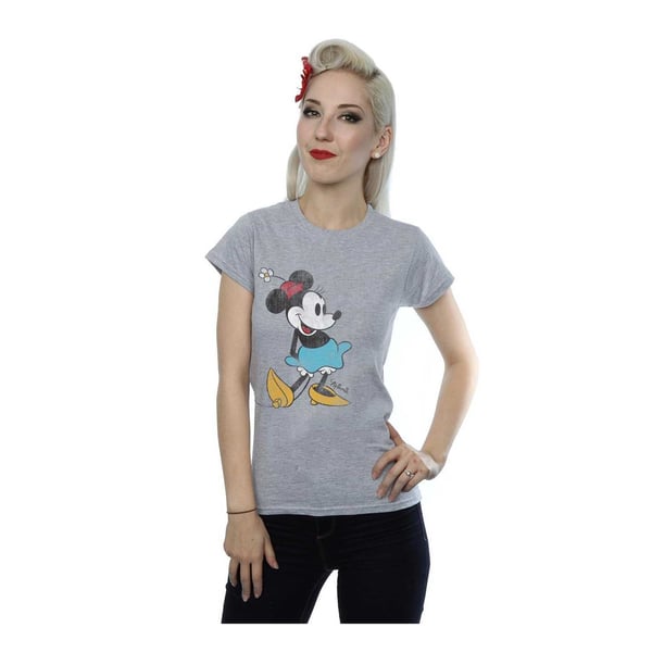 Disney Womens/Ladies Classic Minnie Mouse Cotton T-Shirt