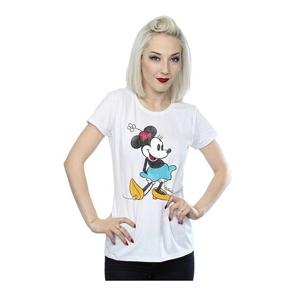 Disney Dam/Dam Klassisk Mimmi Pigg T-shirt i bomull