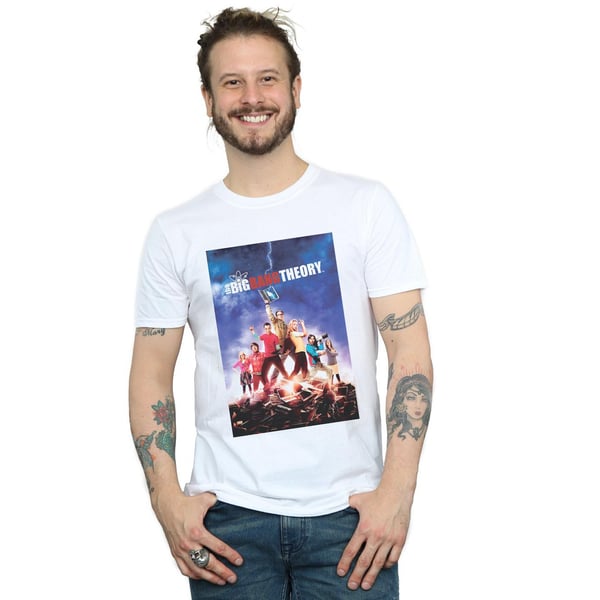 The Big Bang Theory miesten hahmoposteripaita