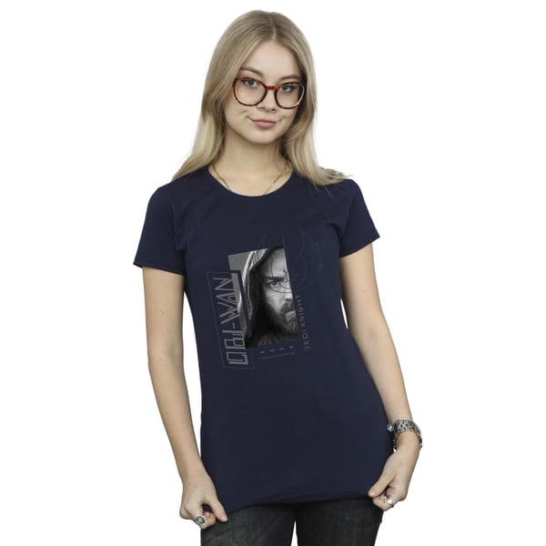 Star Wars Womens/Ladies Obi-Wan Kenobi Jedi SciFi Collage Cotton T-Shirt