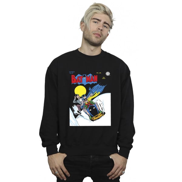 DC Comics Mens Batman Snow Mobile Sweatshirt