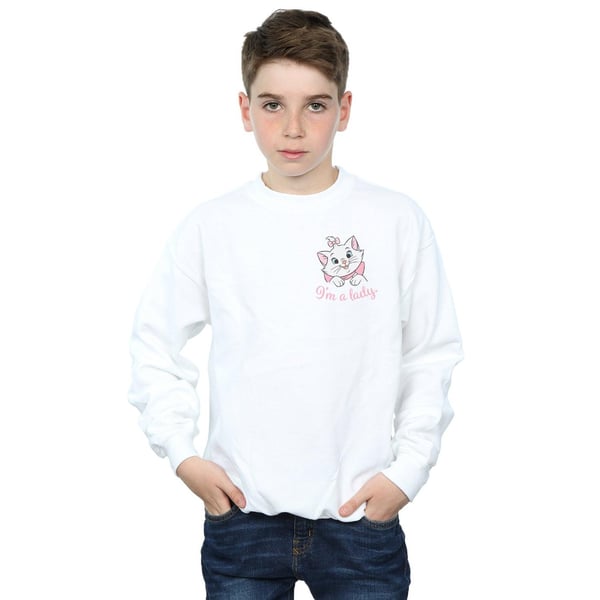 Disney Boys Aristocats Marie I´m A Lady Breast Print Sweatshirt