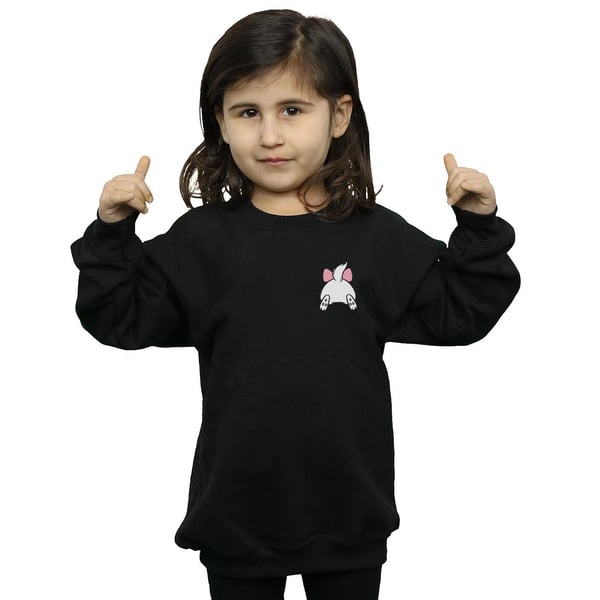 Disney Girls Aristocats Marie Backside Breast Print Sweatshirt