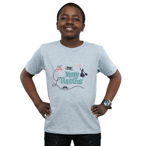 Disney Boys Mary Poppins Logo T-Shirt
