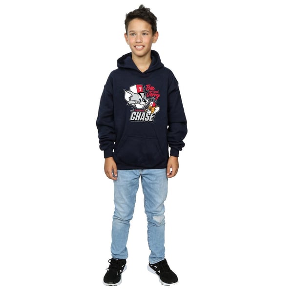 Tom And Jerry Boys Cat & Mouse Chase Hoodie