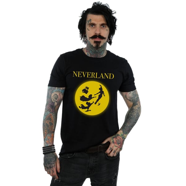 Peter Pan Mens Neverland Moon Cotton T-Shirt