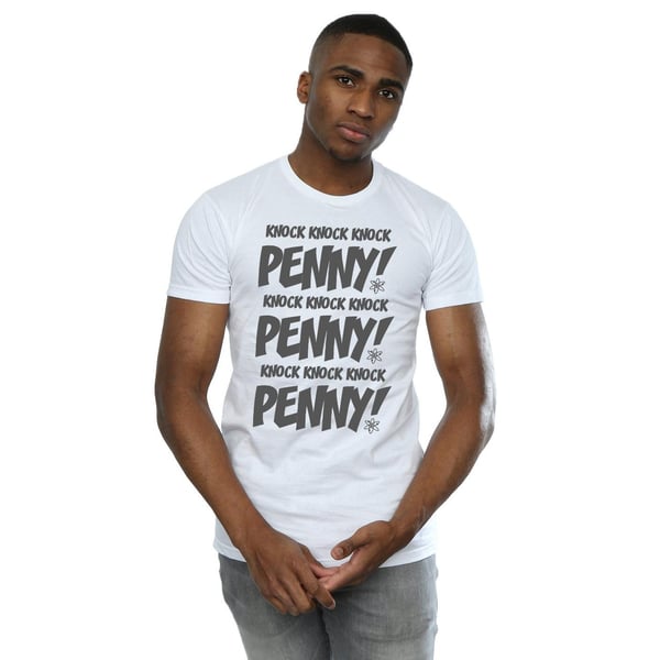 The Big Bang Theory Mens Sheldon Knock Knock Penny T-Shirt