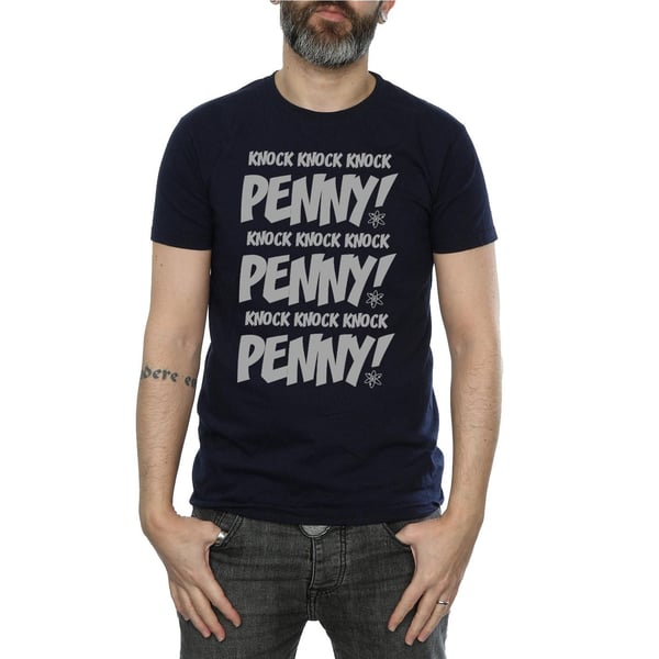 The Big Bang Theory Mens Sheldon Knock Knock Penny T-Shirt