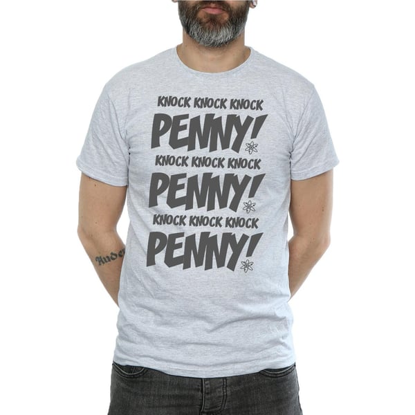 The Big Bang Theory Mens Sheldon Knock Knock Penny T-Shirt