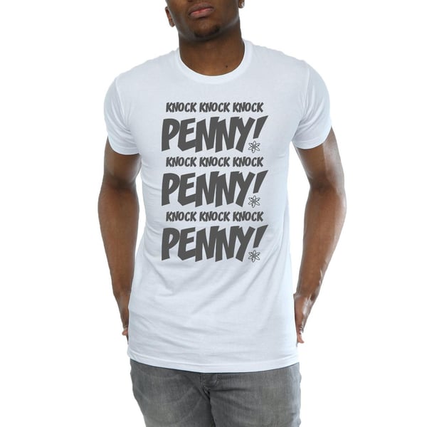 The Big Bang Theory Mens Sheldon Knock Knock Penny T-Shirt