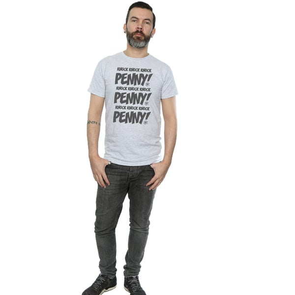 The Big Bang Theory Mens Sheldon Knock Knock Penny T-Shirt