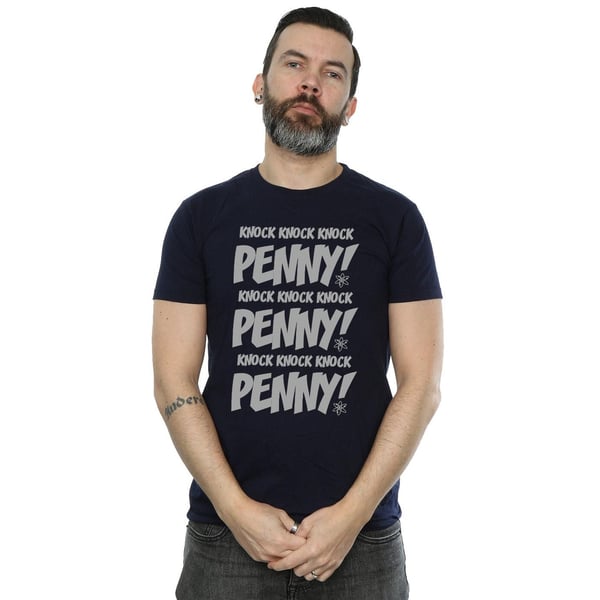 The Big Bang Theory Mens Sheldon Knock Knock Penny T-Shirt