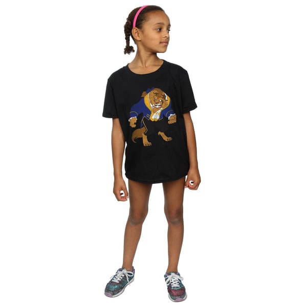 Disney Girls Beauty And The Beast Classic Beast Cotton T-Shirt
