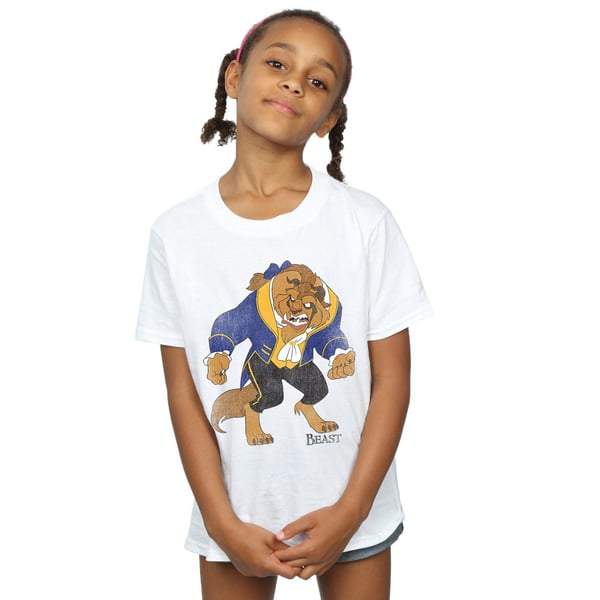 Disney Girls Beauty And The Beast Classic Beast Cotton T-Shirt