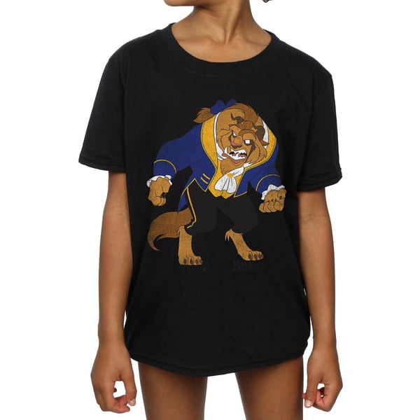 Disney Girls Beauty And The Beast Classic Beast Cotton T-Shirt