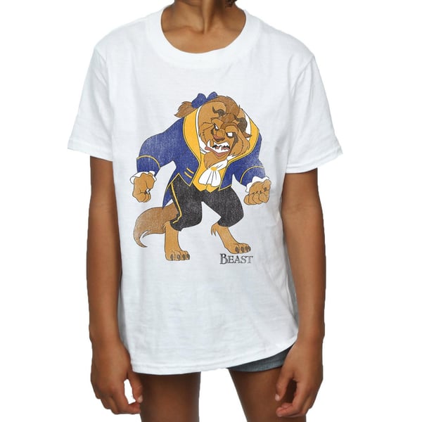 Disney Girls Beauty And The Beast Classic Beast Cotton T-Shirt