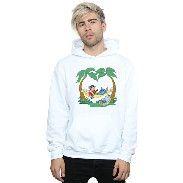 Disney Herr Lilo och Stitch Spela lite musik-hoodie