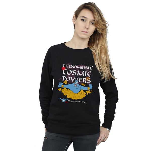 Disney Womens/Ladies Aladdin Genie Phenomenal Cosmic Powers Sweatshirt