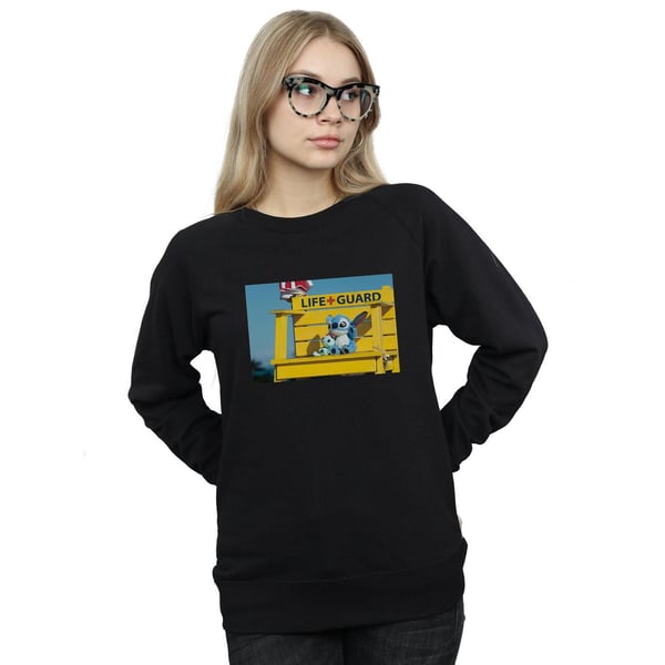 Disney Womens/Ladies Lilo And Stitch Life Guard Sweatshirt